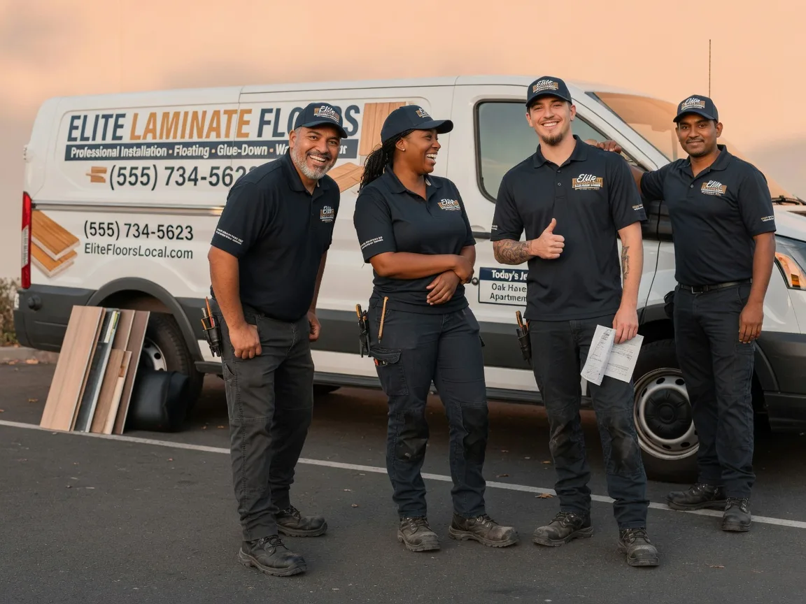 Laminate flooring installation company in Maeystown, IL